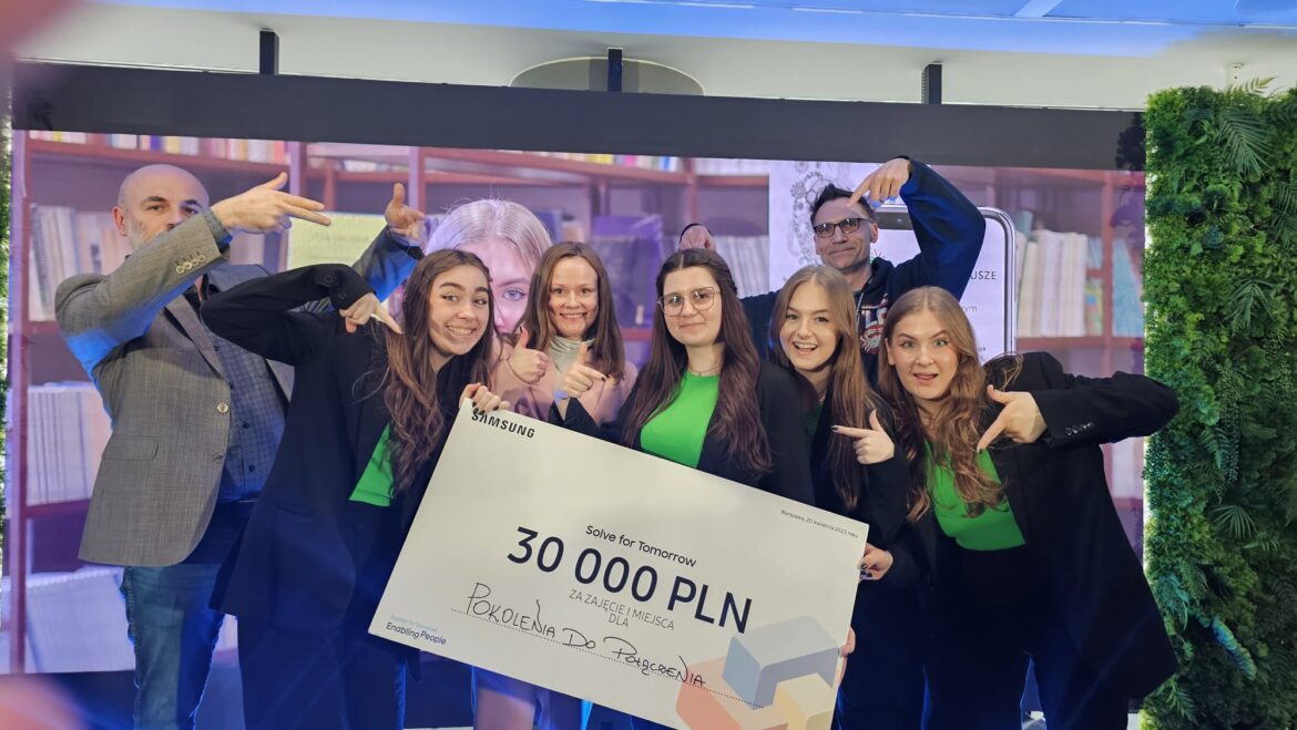 Licealistki z „Jagiełły” zwyciężyły w programie Samsung Solve For Tomorrow!