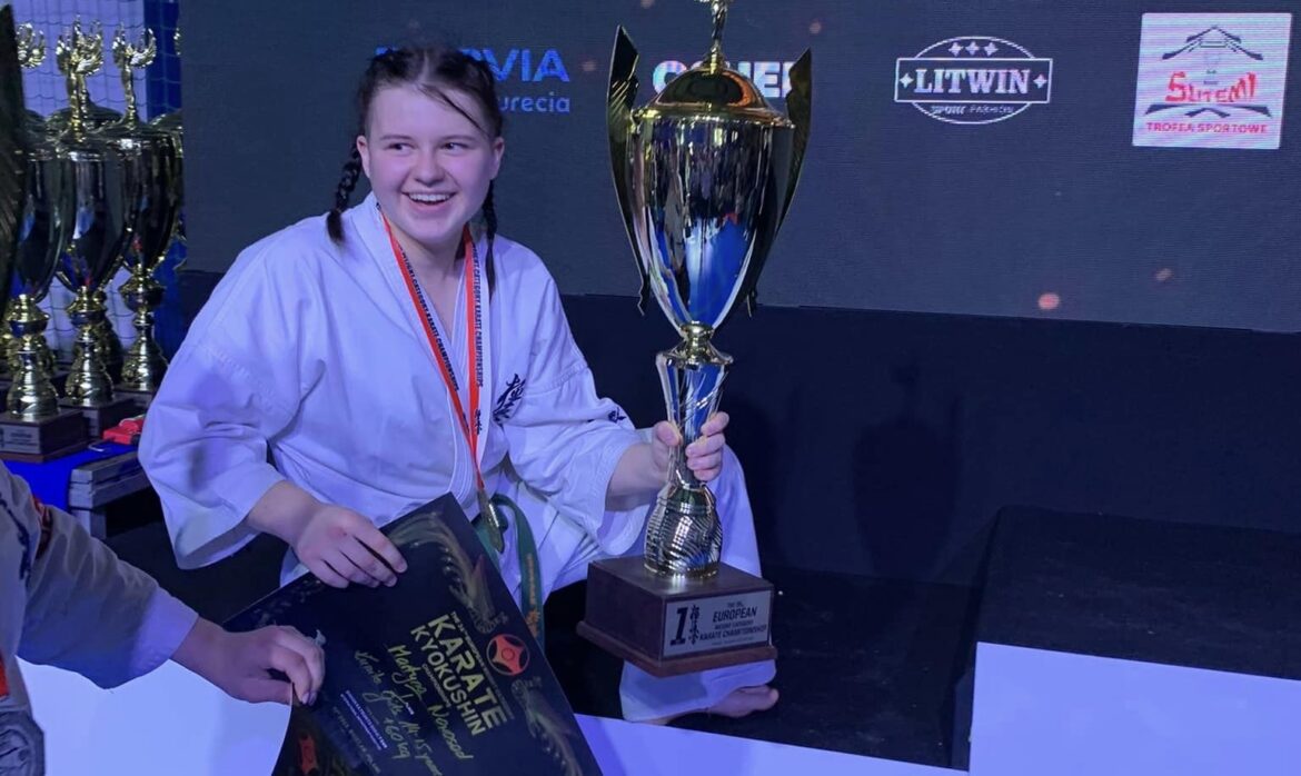 Martyna Nowosad mistrzynią Europy w karate