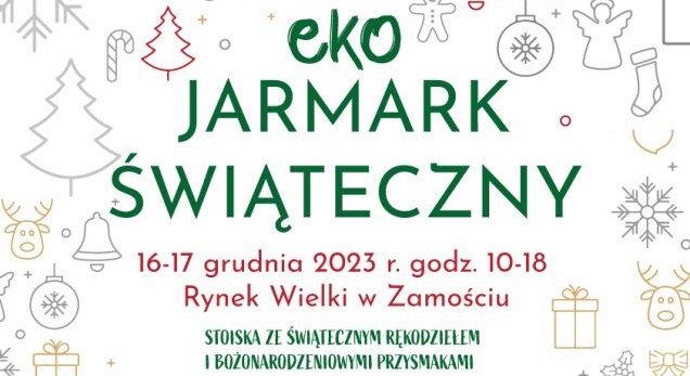 Przyjdź na Eko Jarmark Świąteczny (PROGRAM)