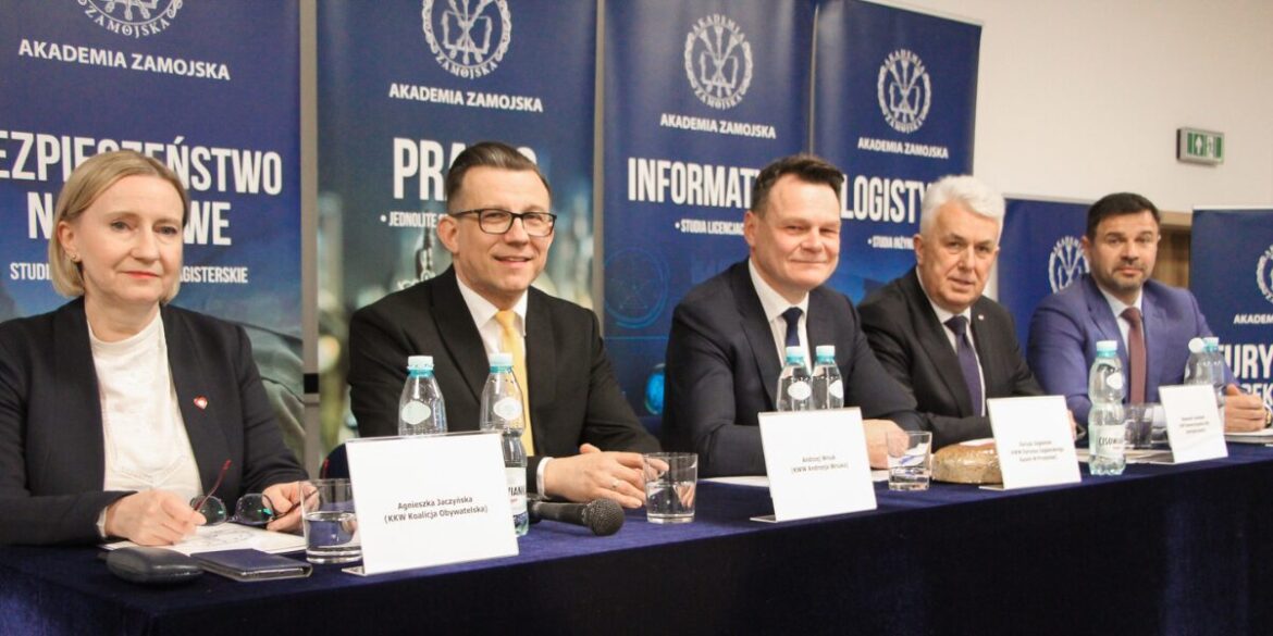 Za nami Debata Akademicka kandydatów na Prezydenta Miasta Zamość