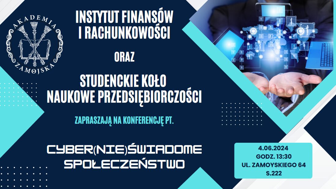 Cyber(nie)świadome społeczeństwo – zaproszenie na konferencję