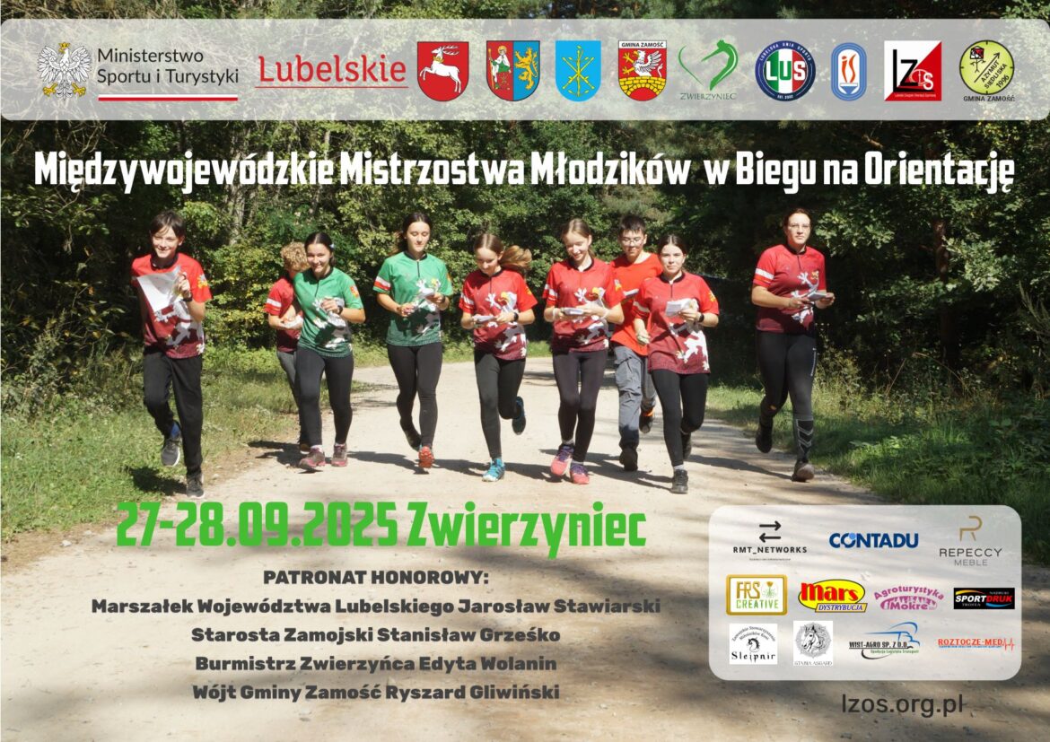 Przed nami Międzywojewódzkie Mistrzostwa Młodzików w BnO – Zwierzyniec 2025