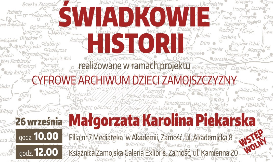 Rozmawiamy o Dzieciach Zamojszczyzny