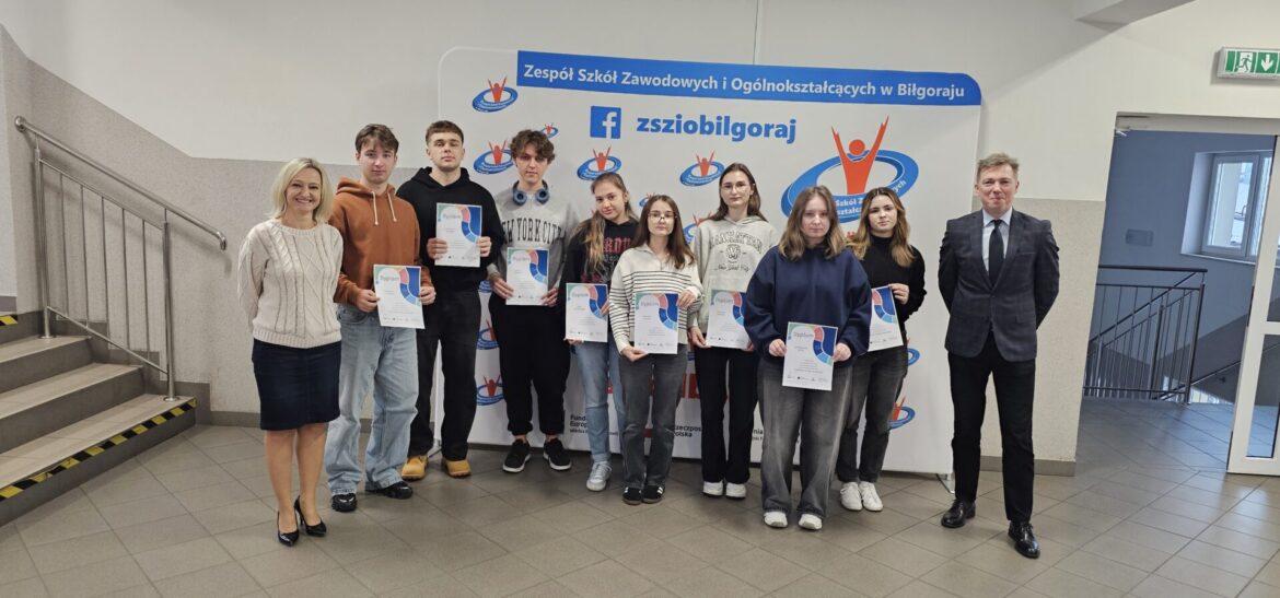 Sukcesy uczniów ZSZiO w Olimpiadzie Statystycznej