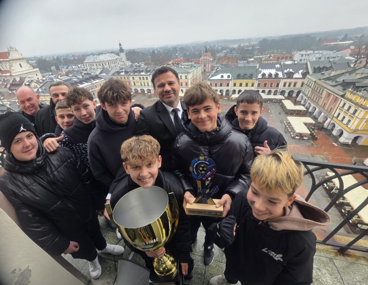 Mistrzowie z „Dziewiątki” u prezydenta