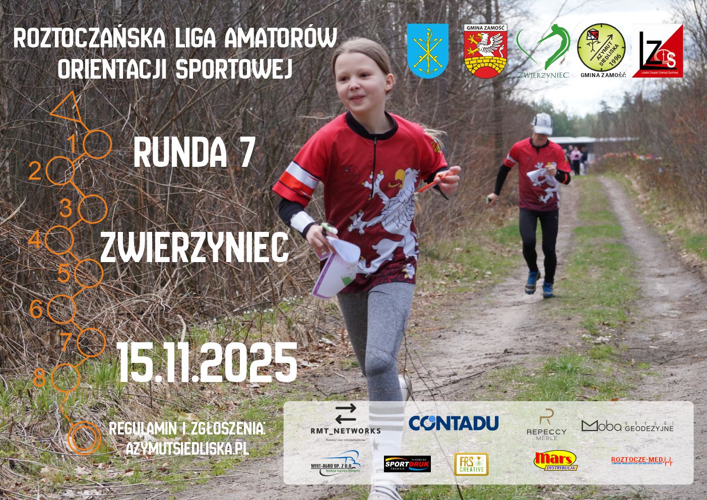 Azymut zaprasza na Bieg na Orientację w Zwierzyńcu