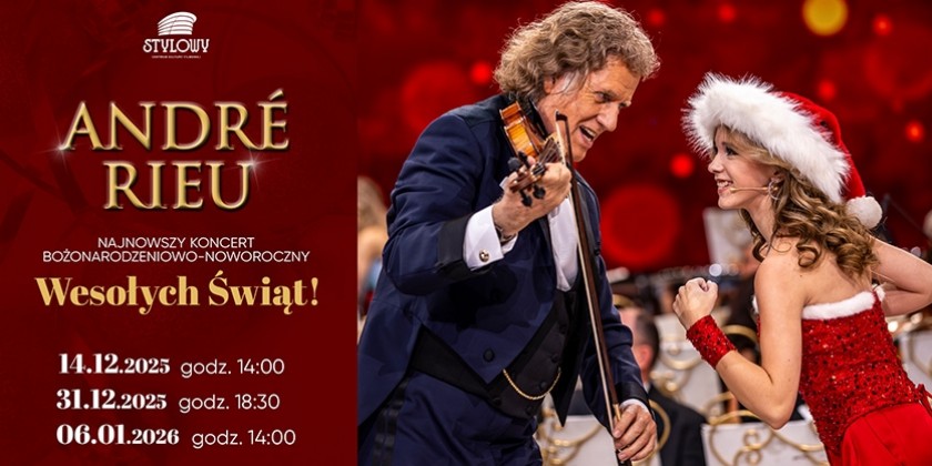 André Rieu. Wesołych Świąt! Najnowszy koncert bożonarodzeniowo-noworoczny