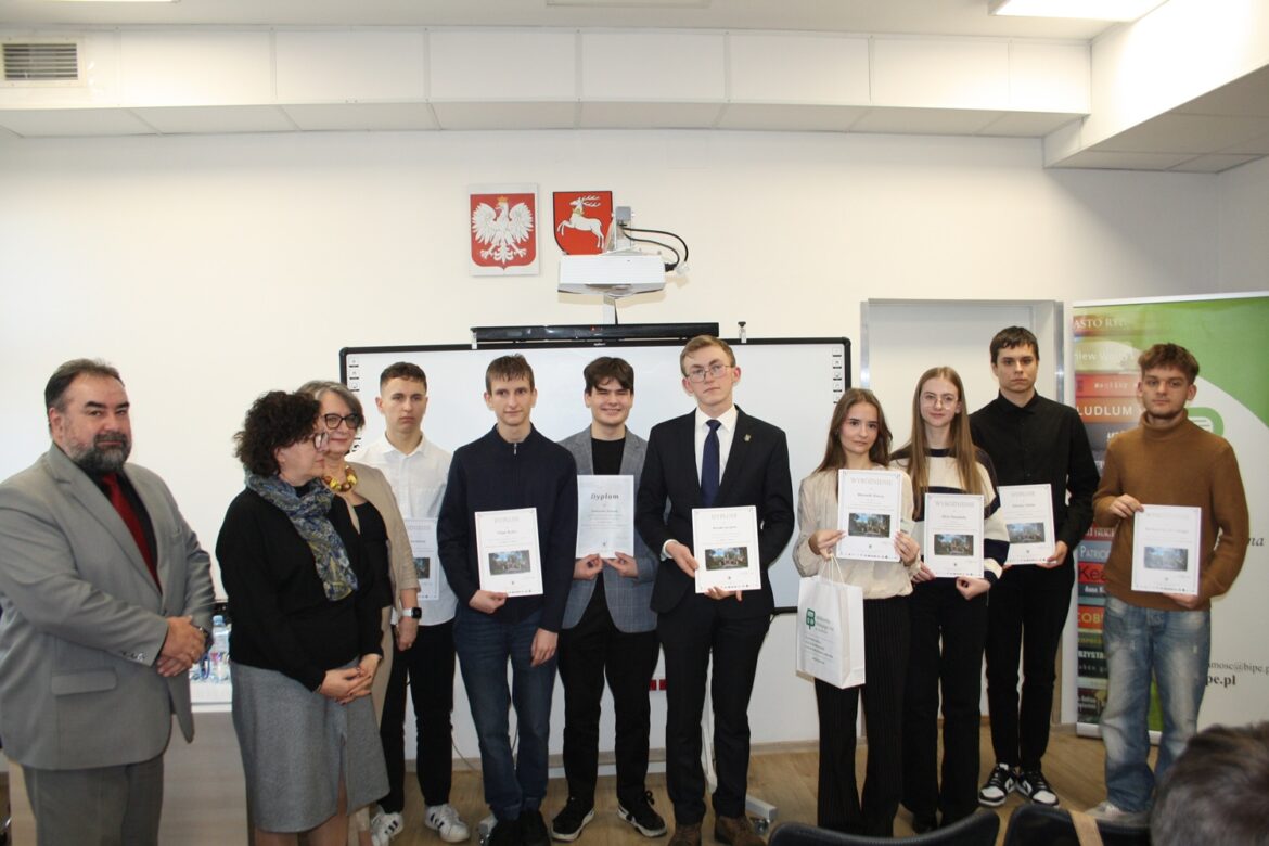 Gala finałowa Wojewódzkiego Konkursu Historycznego „Powstanie Zamojskie”