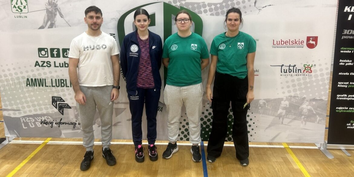 Udany start studentów Akademii Zamojskiej w Akademickich Mistrzostwach Województwa Lubelskiego
