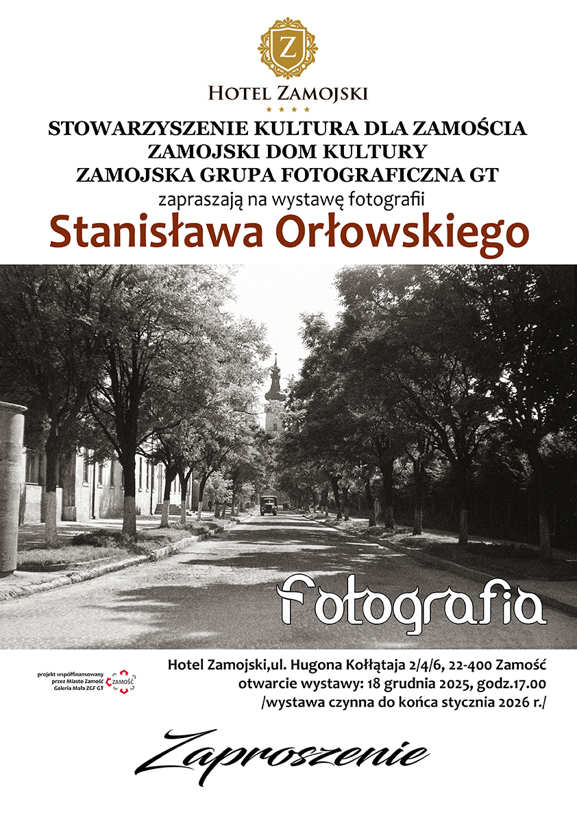 „Fotografia” Stanisława Orłowskiego – zaproszenie na wystawę