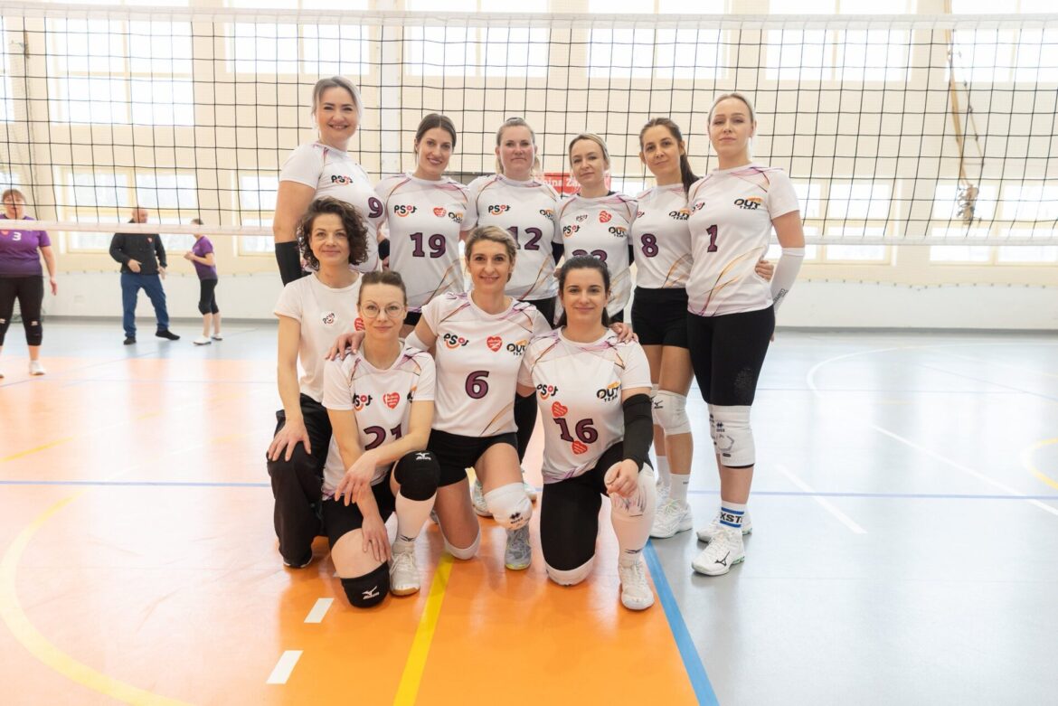 Grali i wspierali! Za nami turniej siatkówki „Mieszkańcy Gminy Zamość wspierają WOŚP”