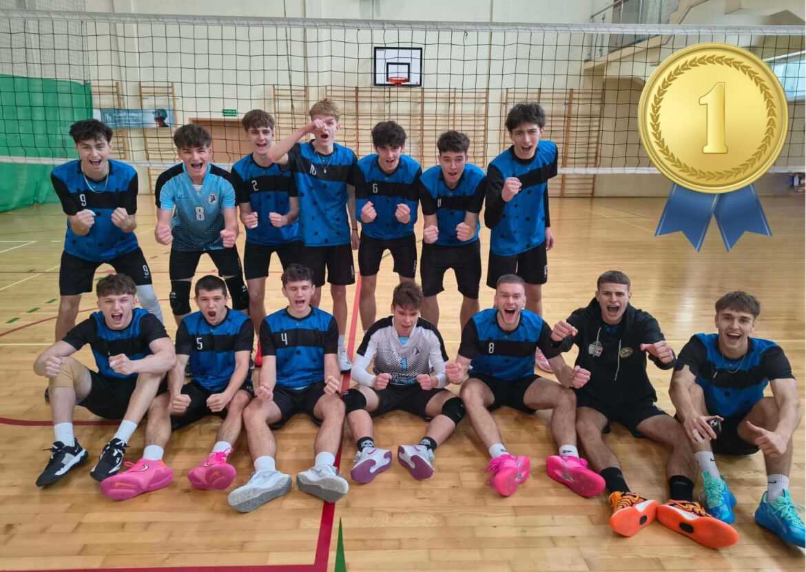 I LO w Krasnymstawie mistrzem rejonu w siatkówce!