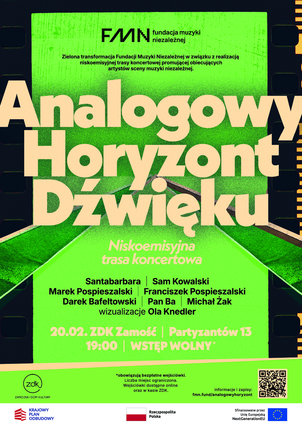 Koncert „Analogowy Horyzont Dźwięku” w ZDK