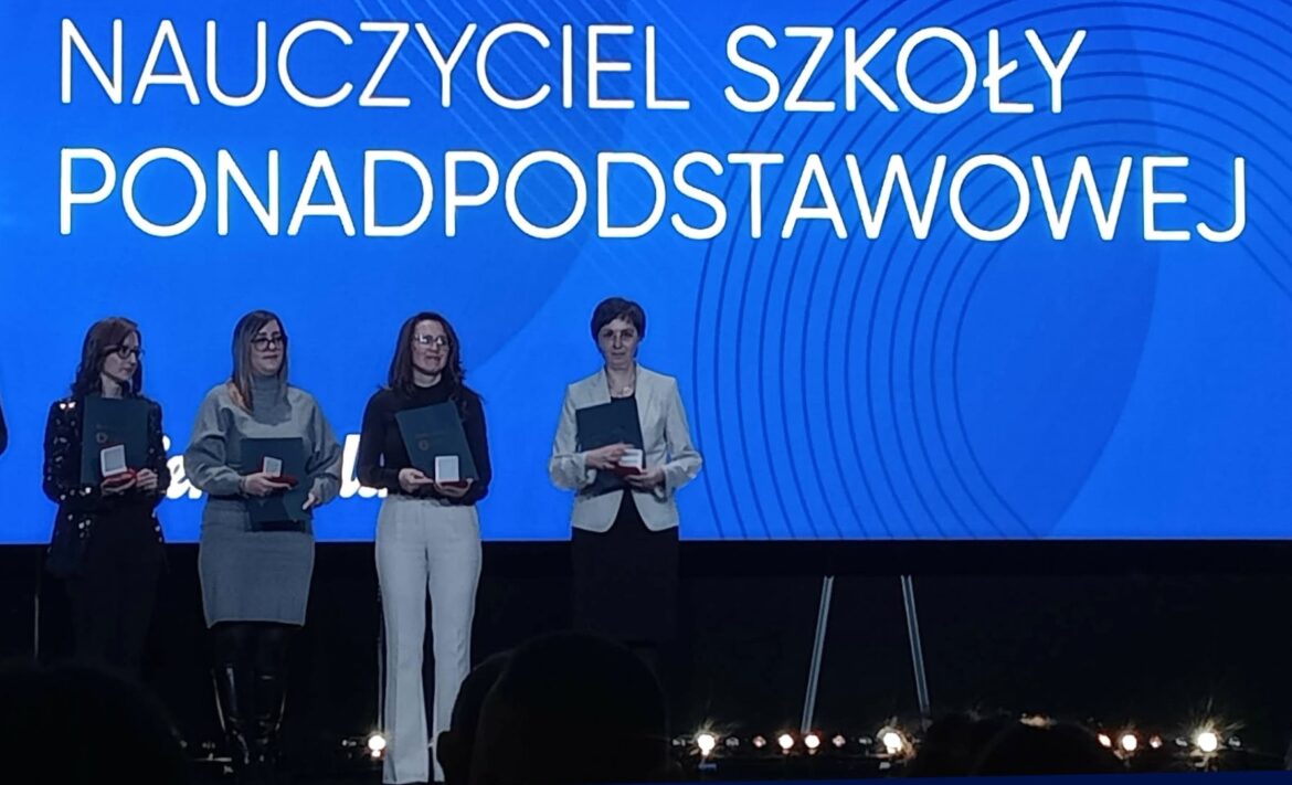 Sukces nauczycielki I LO w Biłgoraju w Plebiscycie Edukacyjnym 2025
