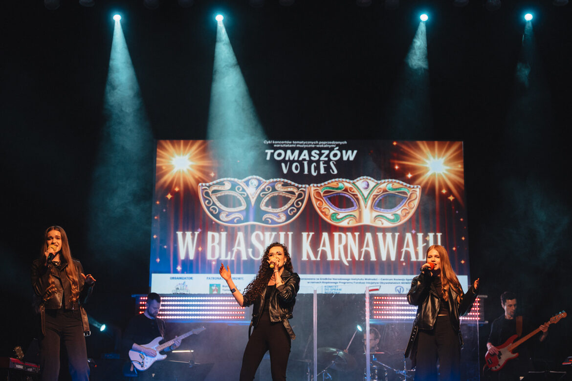 Karnawał w blasku muzyki – ósmy koncert Tomaszów Voices za nami
