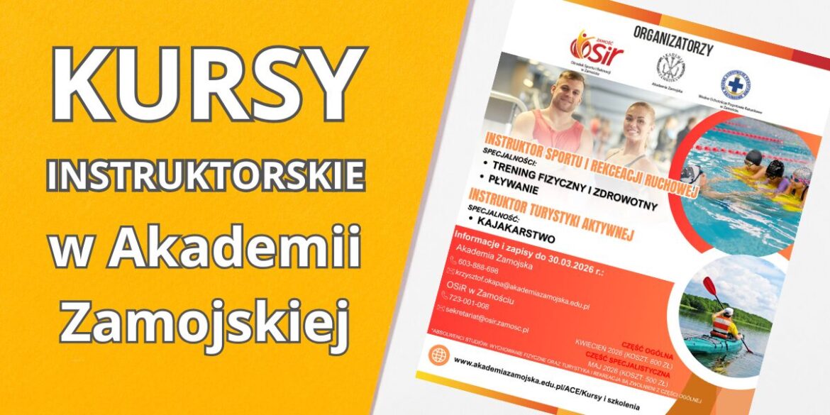 Zdobądź uprawnienia instruktorskie z AZ!