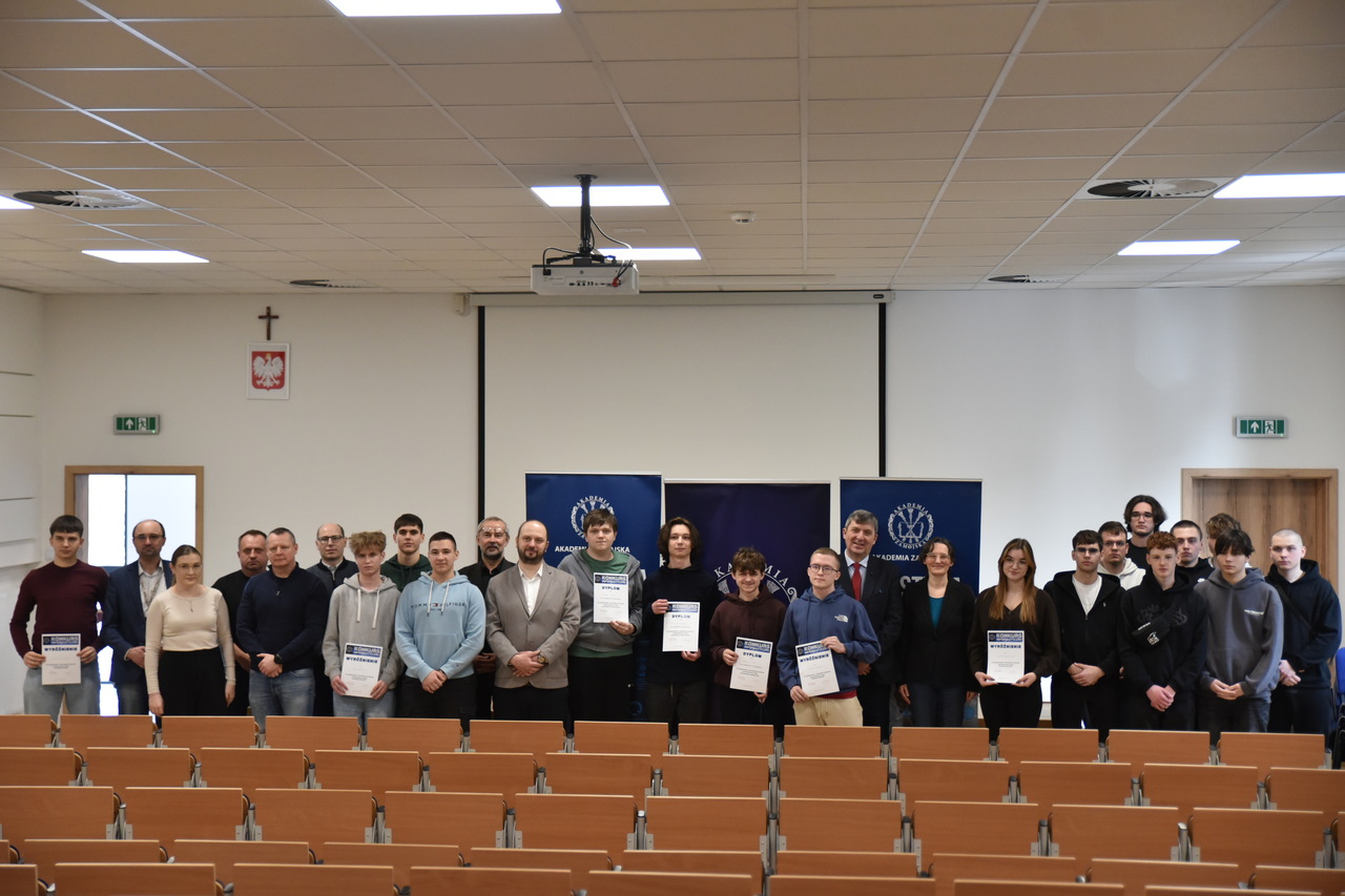 Znamy laureatów Konkursu Informatycznego 2026 Akademii Zamojskiej!