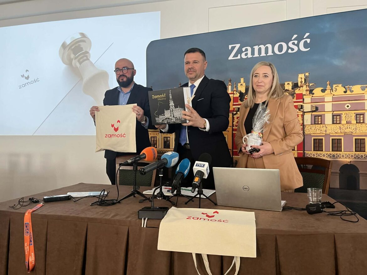 Nowe logo i hasło promocyjne Miasta Zamość: „Zamość. Idealny.”