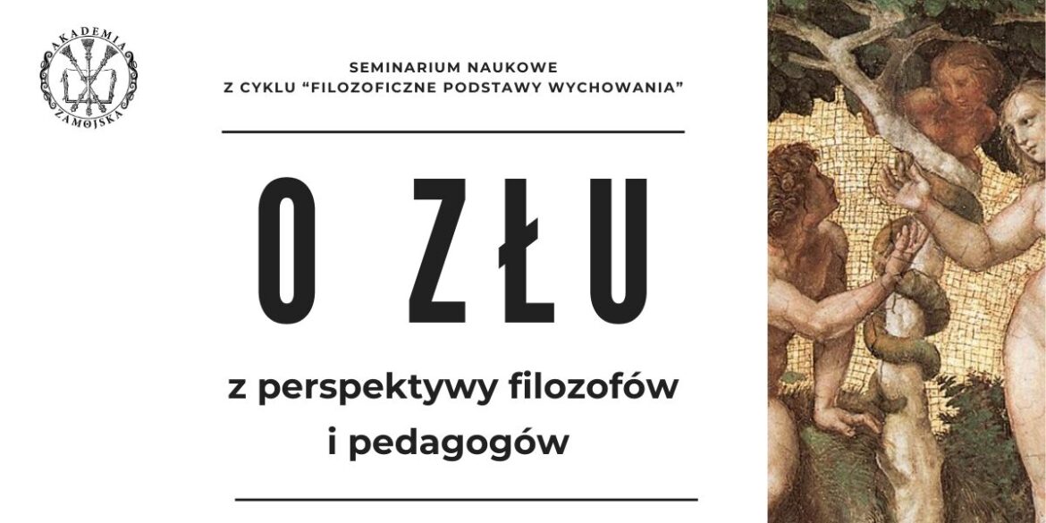 O złu – z perspektywy filozofów i pedagogów