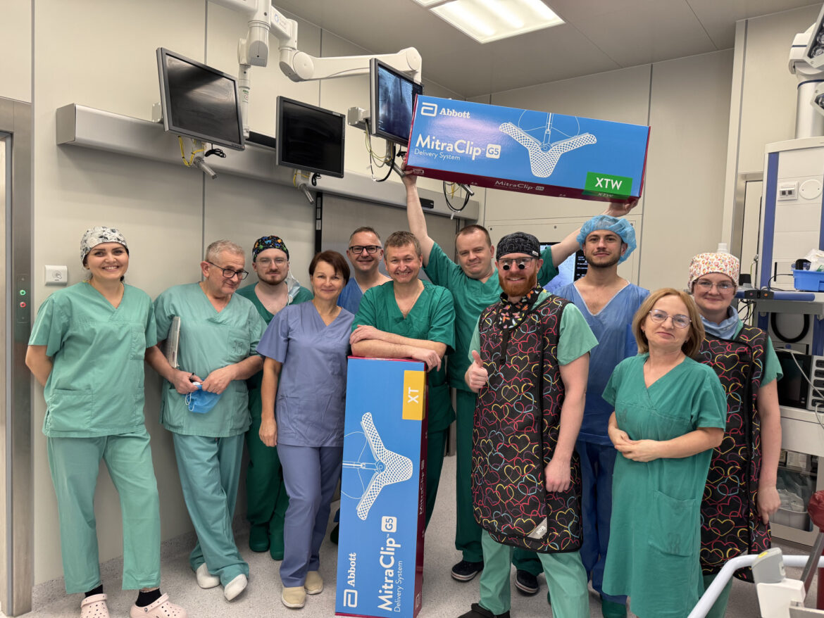 Pierwszy zabieg MitraClip w zamojskim szpitalu „papieskim”