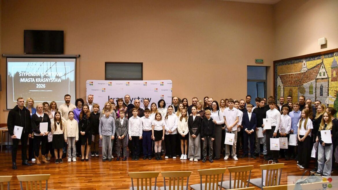 Krasnystaw wspiera młode talenty sportowe