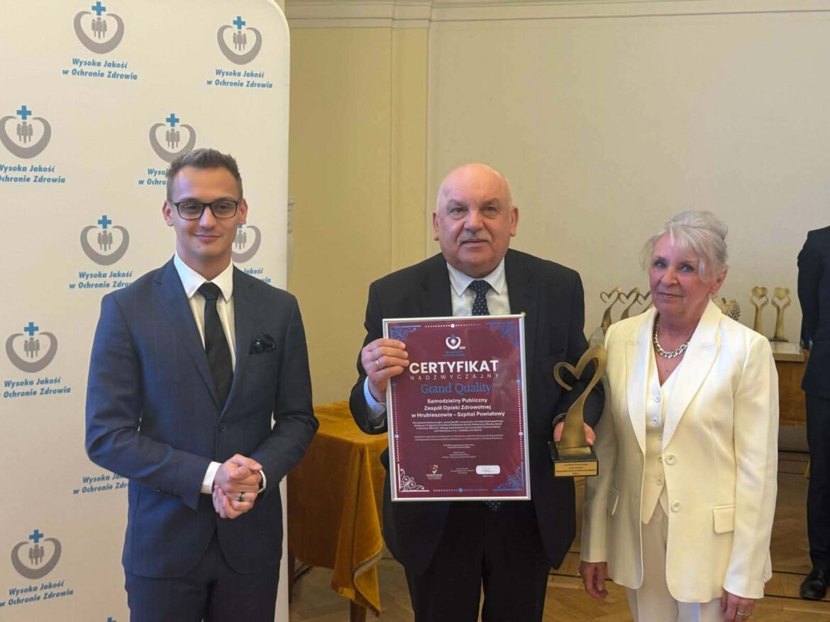 Hrubieszowski szpital wśród najlepszych w Polsce!