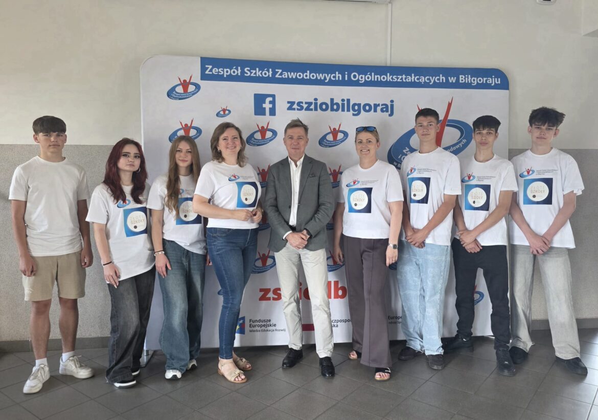 ZSZiO w Biłgoraju z tytułem „Złota Szkoła NBP”