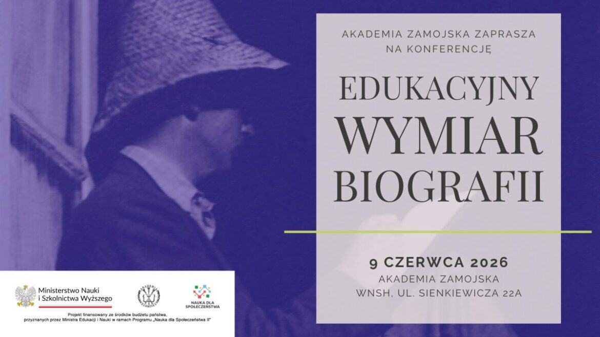 AZ zaprasza na sympozjum naukowe „Edukacyjny wymiar biografii w cyklu życia człowieka”