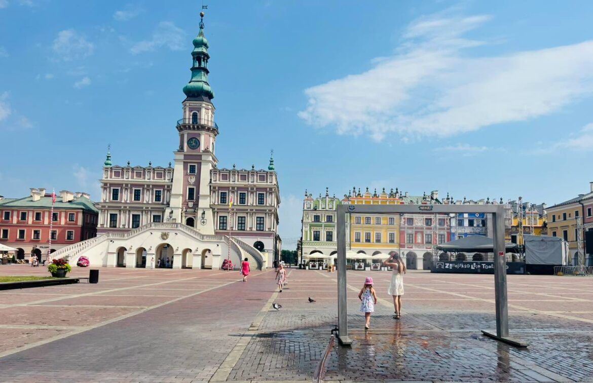 Kurtyny wodne na zamojskiej Starówce i osiedlach