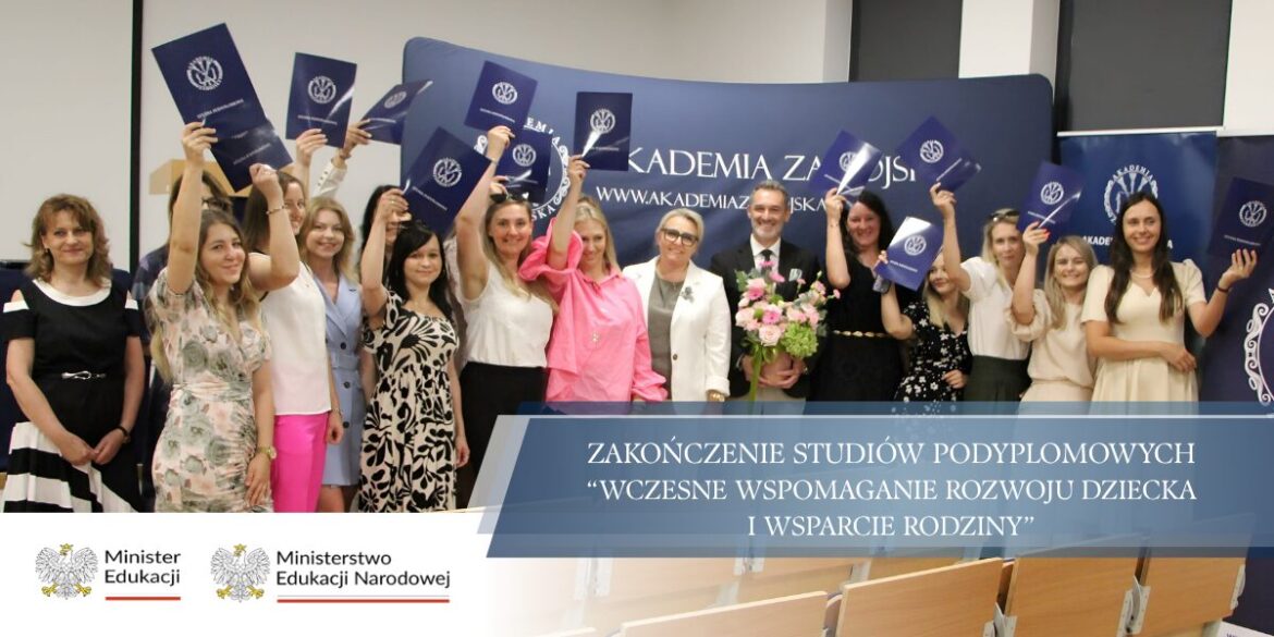 Uroczyste zakończenie studiów podyplomowych „Wczesne wspomaganie rozwoju dziecka i wsparcie rodziny”