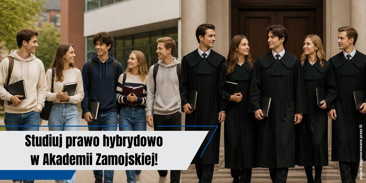 Studiuj prawo hybrydowo w Akademii Zamojskiej!
