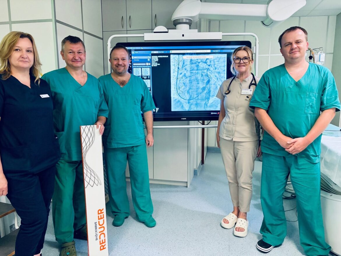 Nowoczesna terapia pacjentów z chorobą wieńcową w szpitalu „papieskim” w Zamościu