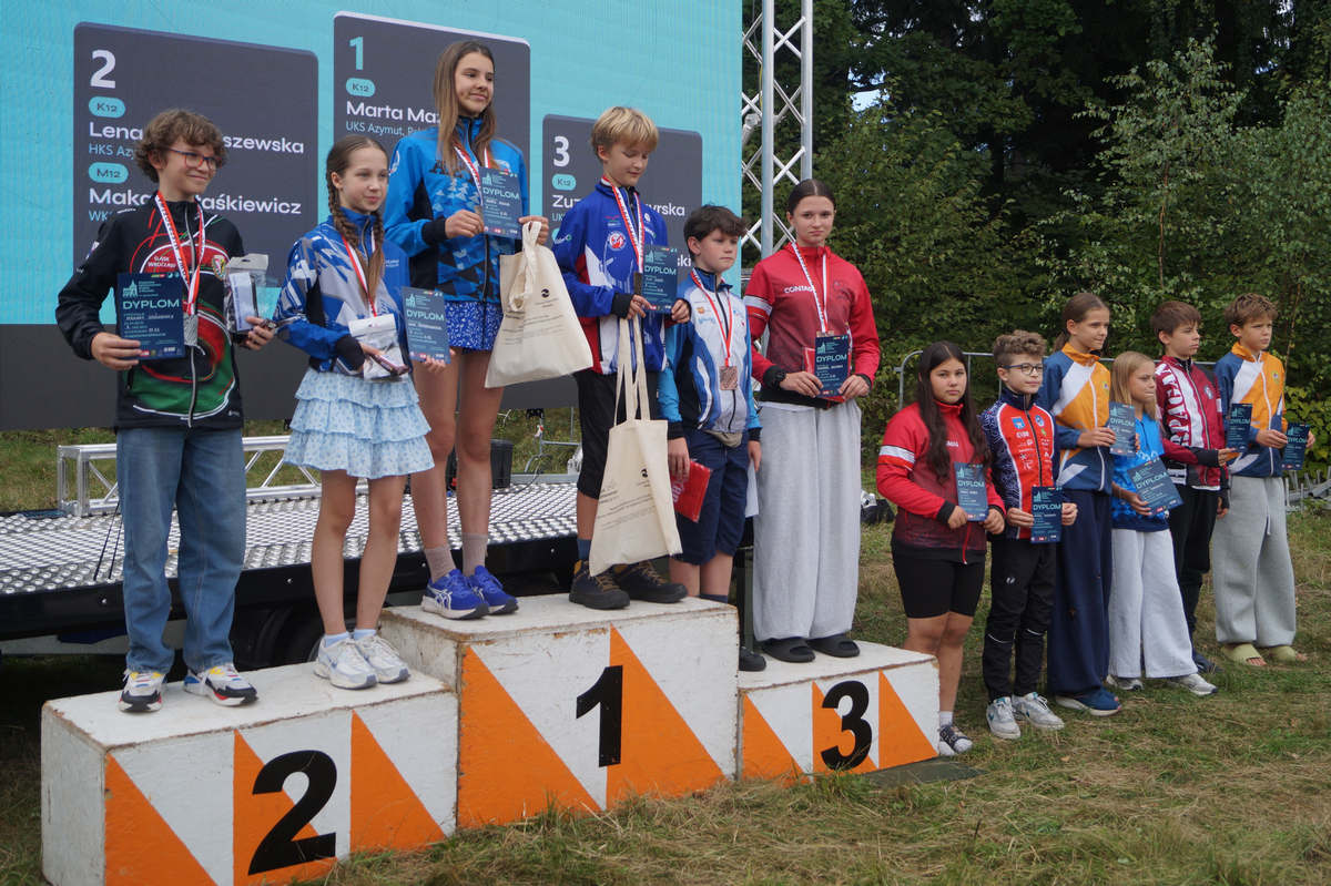 Brązowy medal i świetne występy Azymutu na Klubowych Mistrzostwach Polski w BnO