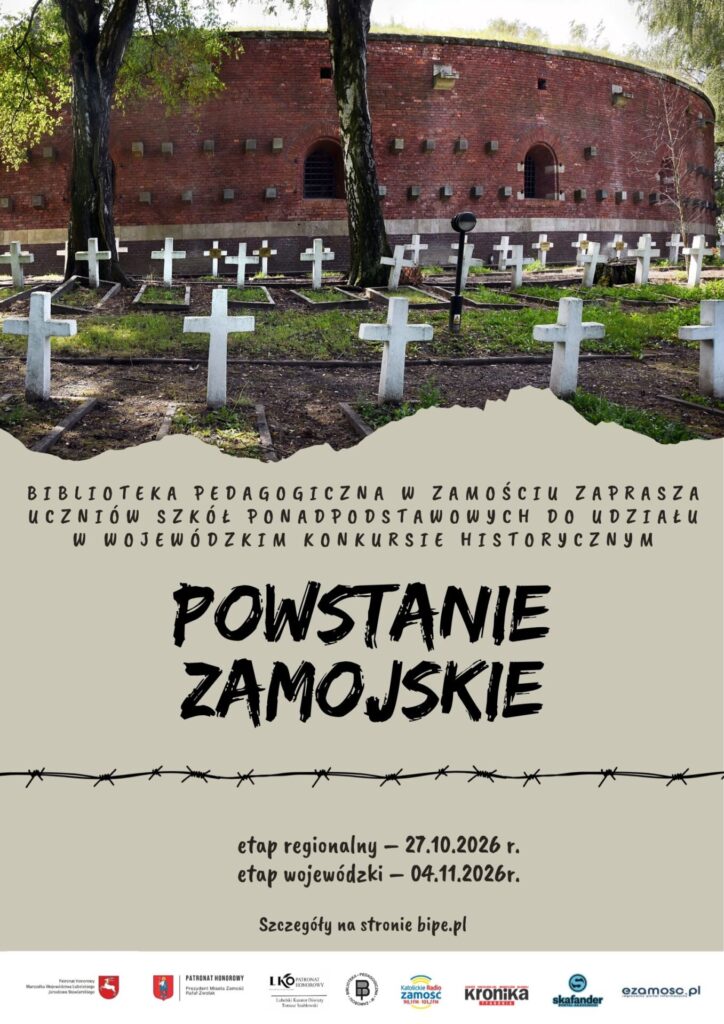Startuje Wojewódzki Konkurs Historyczny „Powstanie Zamojskie”