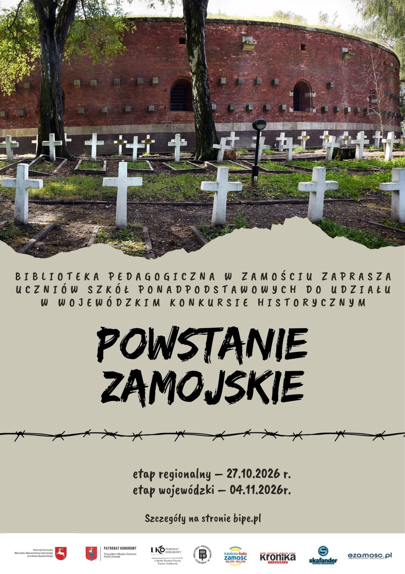 Startuje Wojewódzki Konkurs Historyczny „Powstanie Zamojskie”