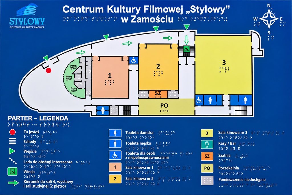Centrum Kultury Filmowej „Stylowy” bez barier – zakończono modernizację zwiększającą dostępność
