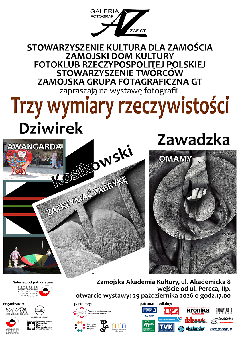 Przed nami wystawa „Trzy wymiary rzeczywistości”